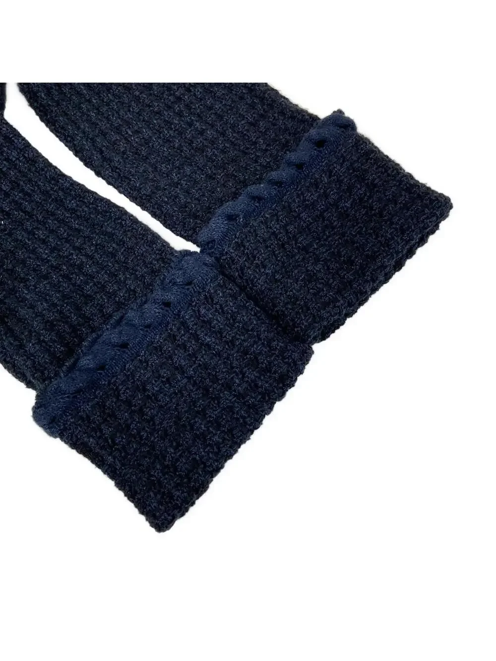 Chanel Navy Black [Outer Fabric] Cotton #285662C10B